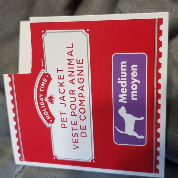 💥Host Pick for Everything Pets" Posh Party 💥 Pet Jacket.  NWT. MEDIUM - Picture 4 of 5